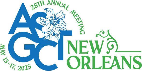 28th Annual American Society for Gene and Cell Therapy (AGCT) meeting in New Orleans, May 13-17, 2025